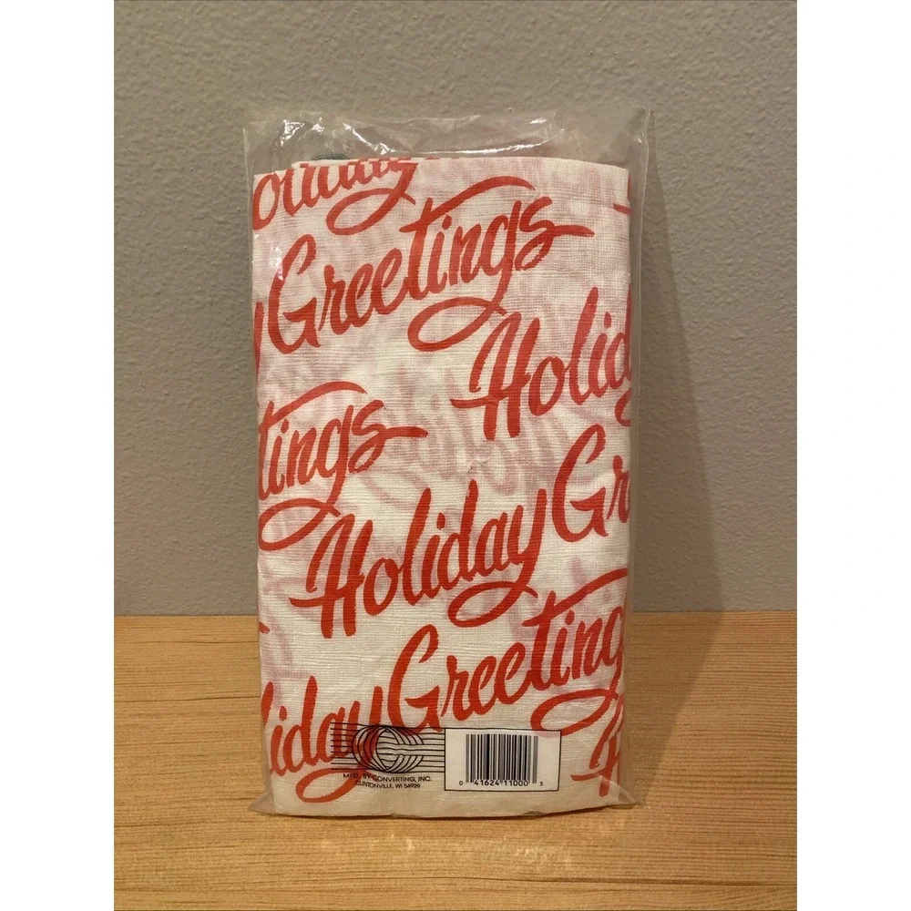 Vintage Christmas 2-ply Table Cover Linette 44